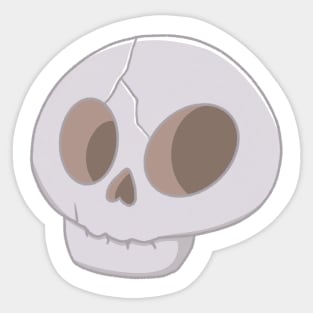 Skull Sticker